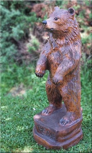 b�r holz schnitzen geschnitzt motors�ge kettens�ge